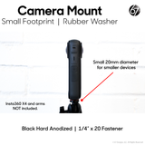 Camera Mount with 1/4”-20 Male Thread