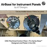 AirBase Instrument Panel Cut Out (IPCO) Base with Clamps