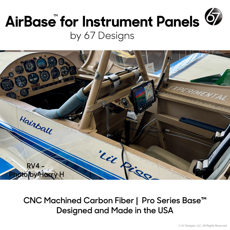 AirBase Instrument Panel Cut Out (IPCO) Base with Clamps