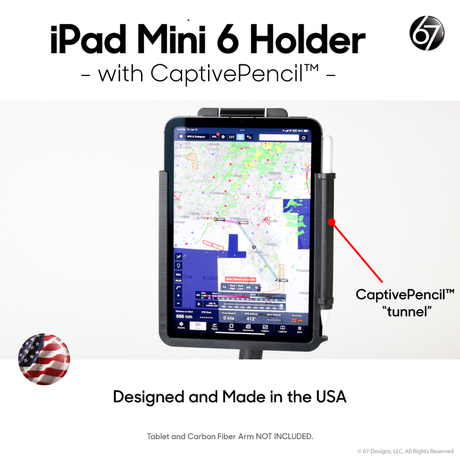 Holder for Apple iPad Mini - with CaptivePencil